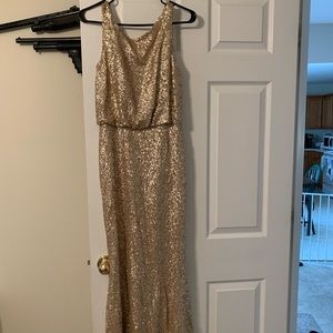 Bridesmaid dress. Worn once for indoor wedding.